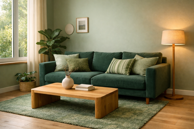 22 Green Living Room Ideas That Feel Calm, Stylish, and Easy to Copy