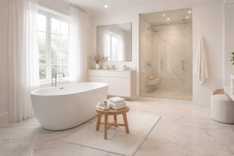 21 Elegant White Bathroom Ideas That Feel Fresh and Timeless