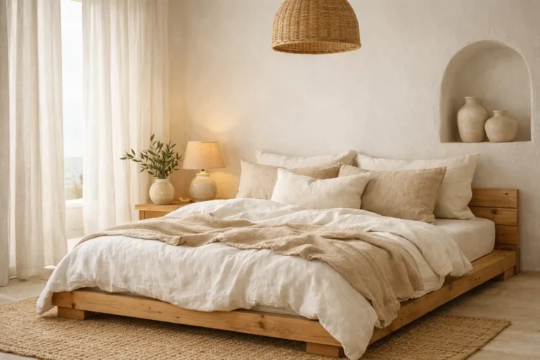 19 Greek Bedroom Ideas Inspired by Calm Mediterranean Living