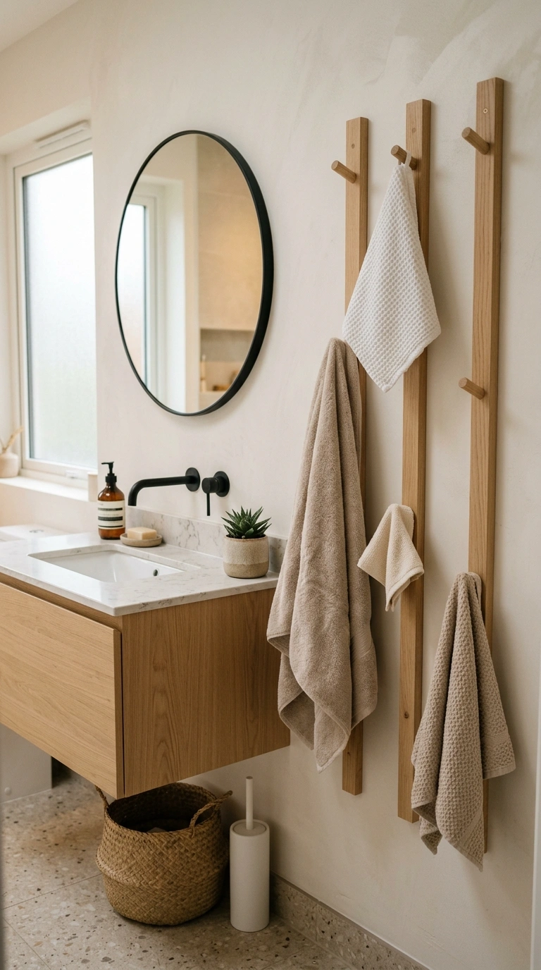 001 Vertical Wooden Peg Rails Create a high resolution