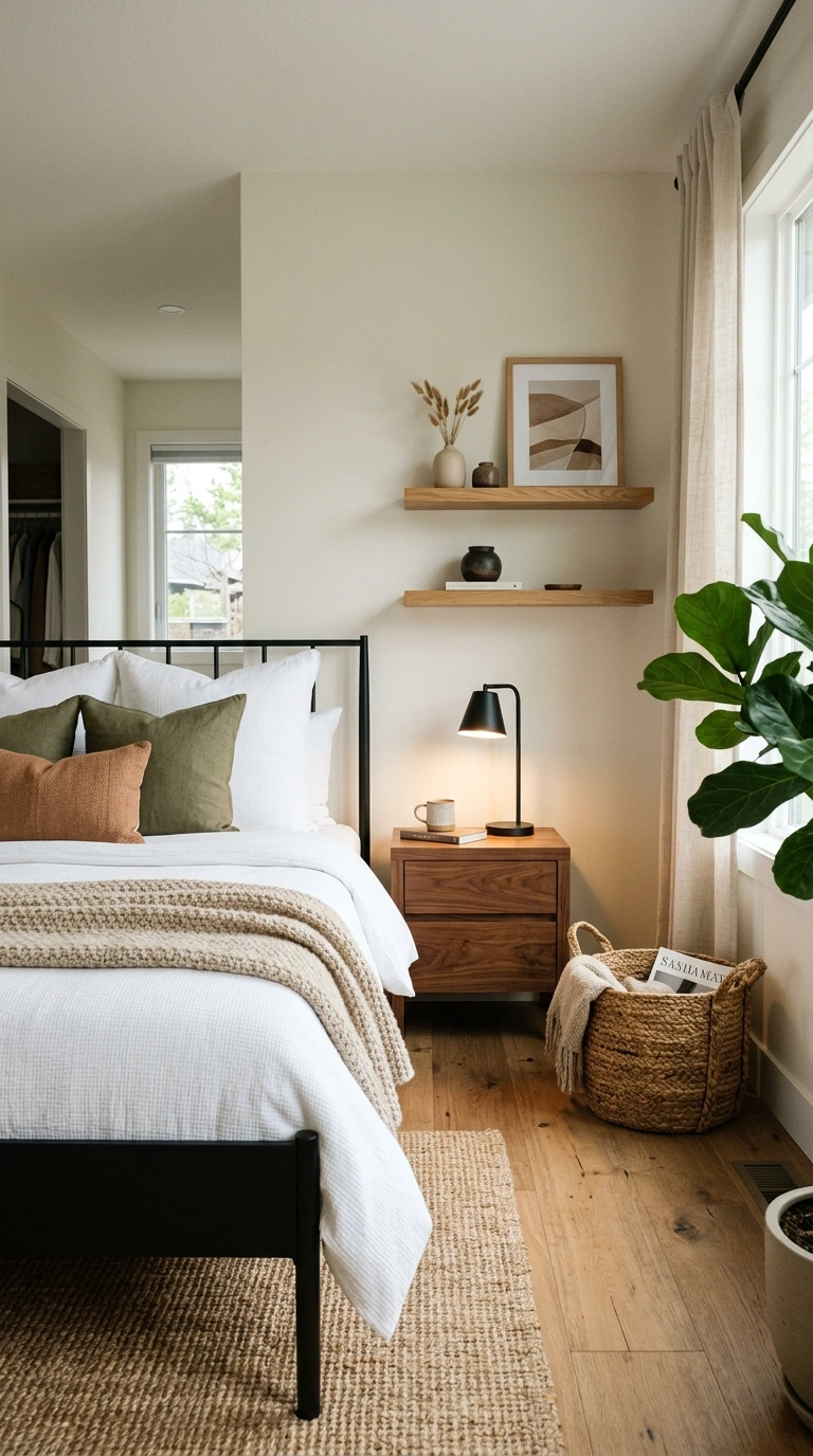 003 3 Add Warm Wood Furniture To Balance Cool Metal Cr