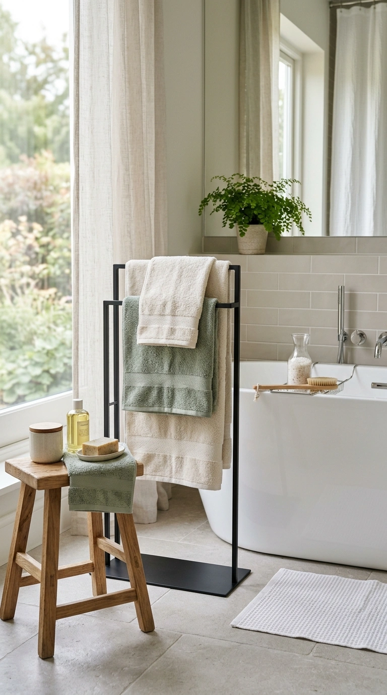 007 Freestanding Towel Stand Create a high resolution