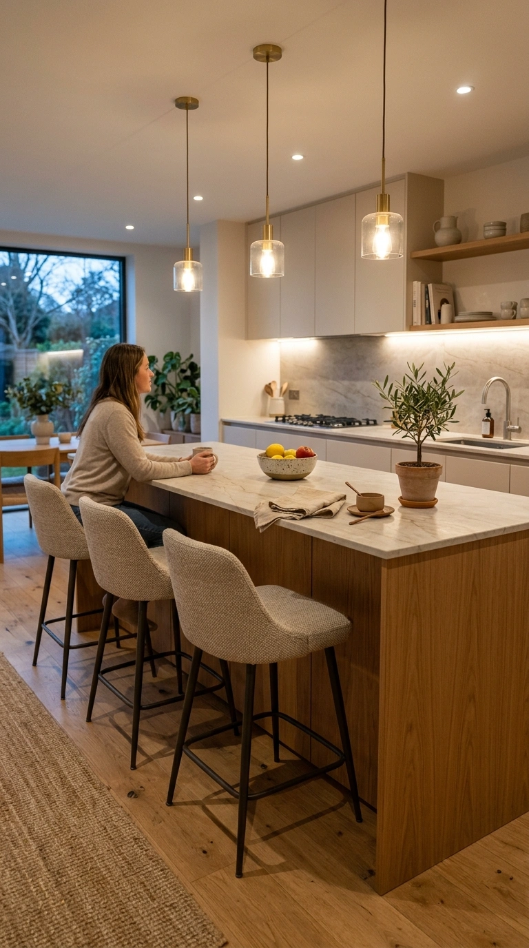 018 18 Minimalist Peninsula With Hidden Storage Create