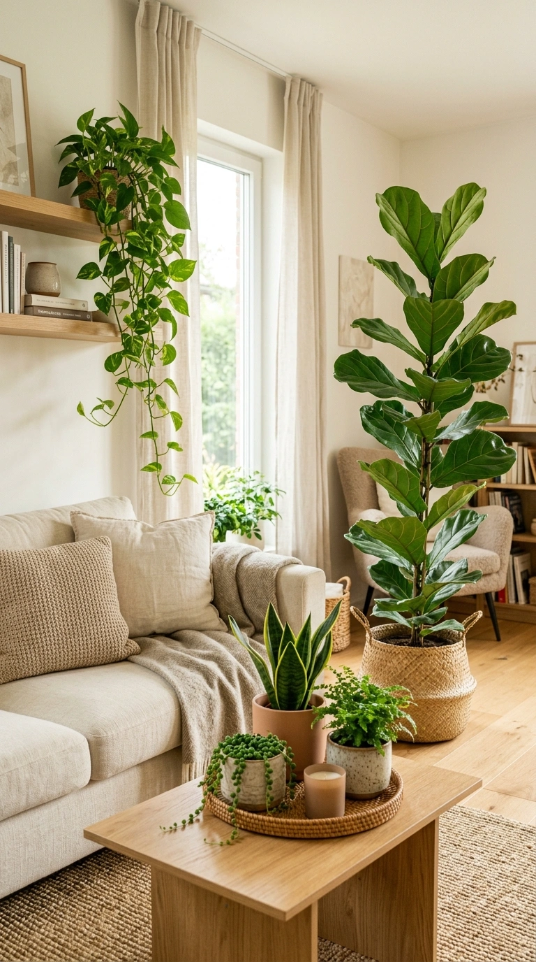 007 A fresh Scandinavian living room brought to life w