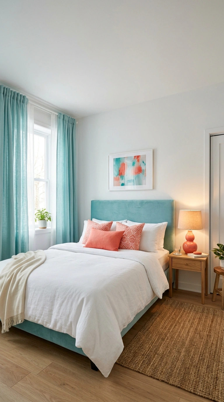 020 A well balanced bedroom showing the 60 30 10 palet