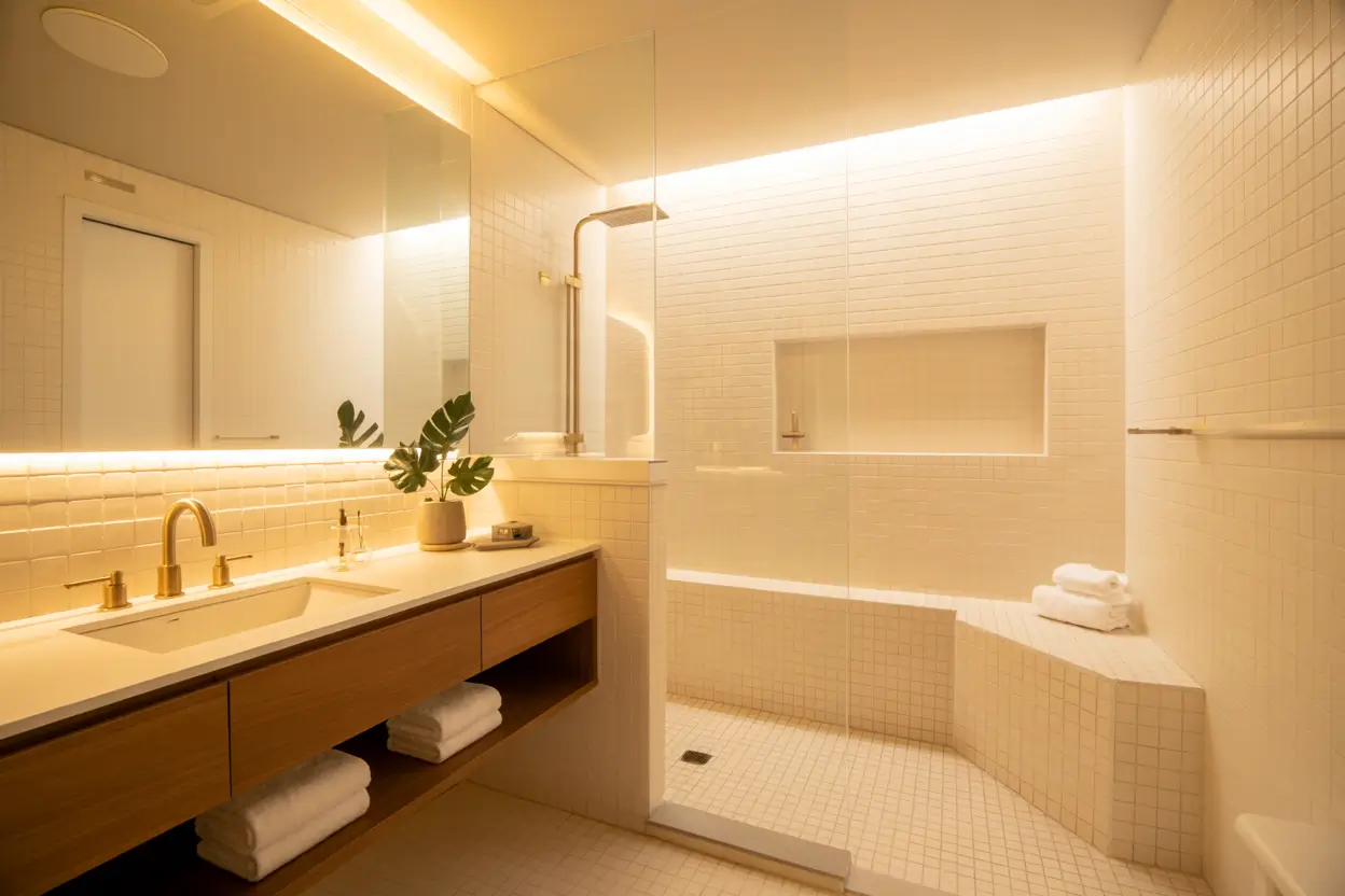 an ultra realistic wide angle interior