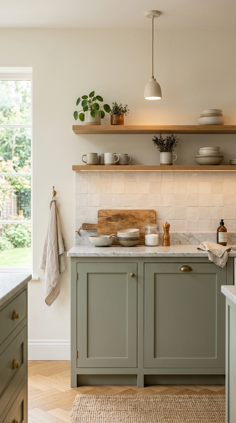 002 A kitchen with warm white neutral walls letting sa