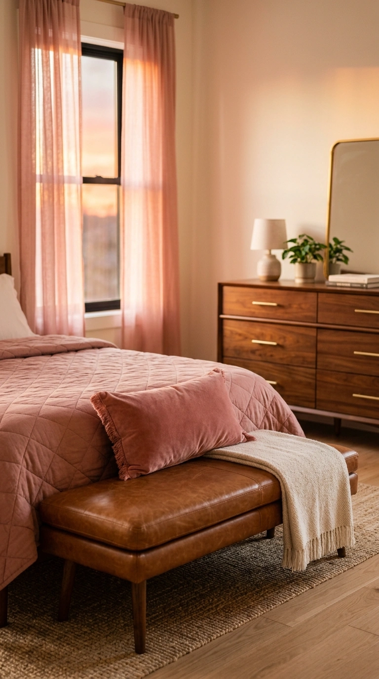 003 A refined bedroom corner with warm ivory walls a q