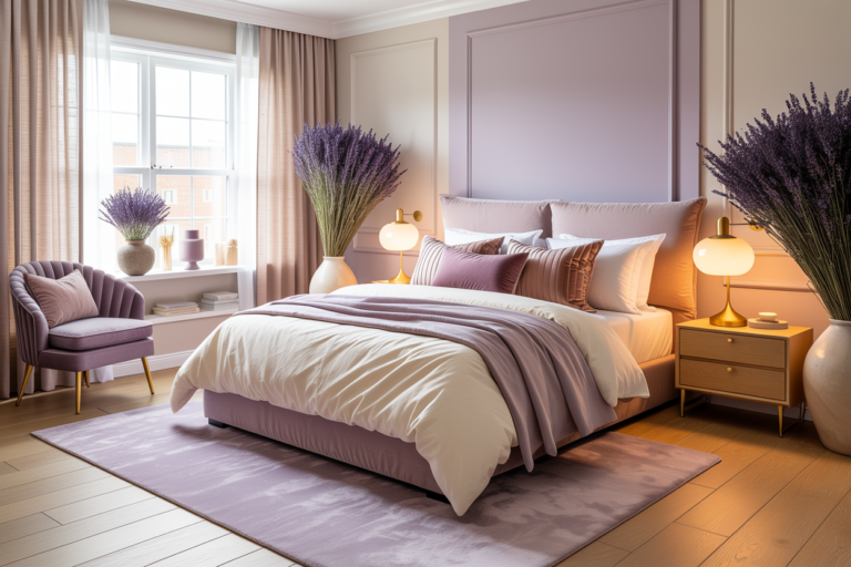 23 Cozy Lavender Bedroom Ideas for a Calm and Relaxing Space