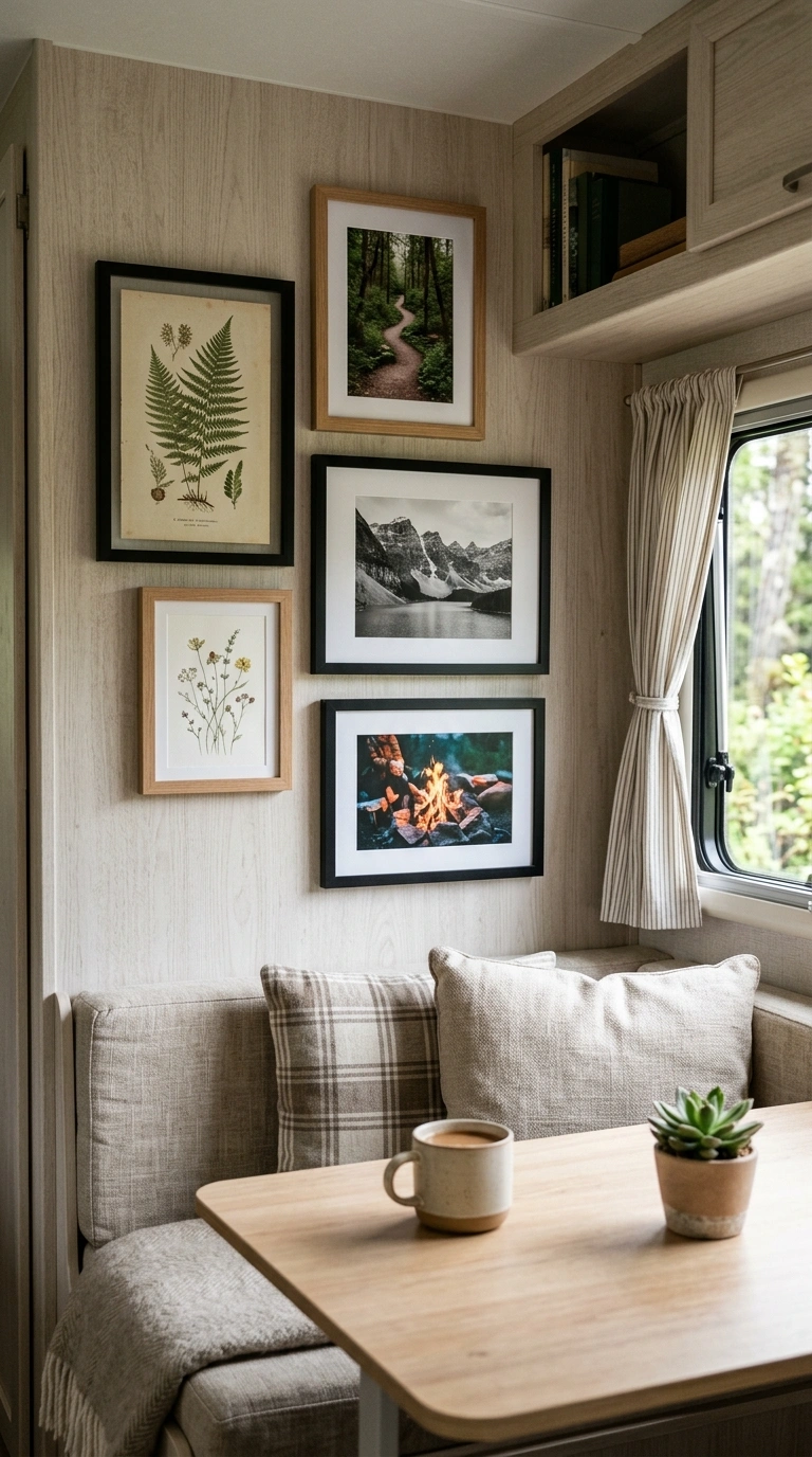 007 Command Hook Gallery A small camper wall above a d