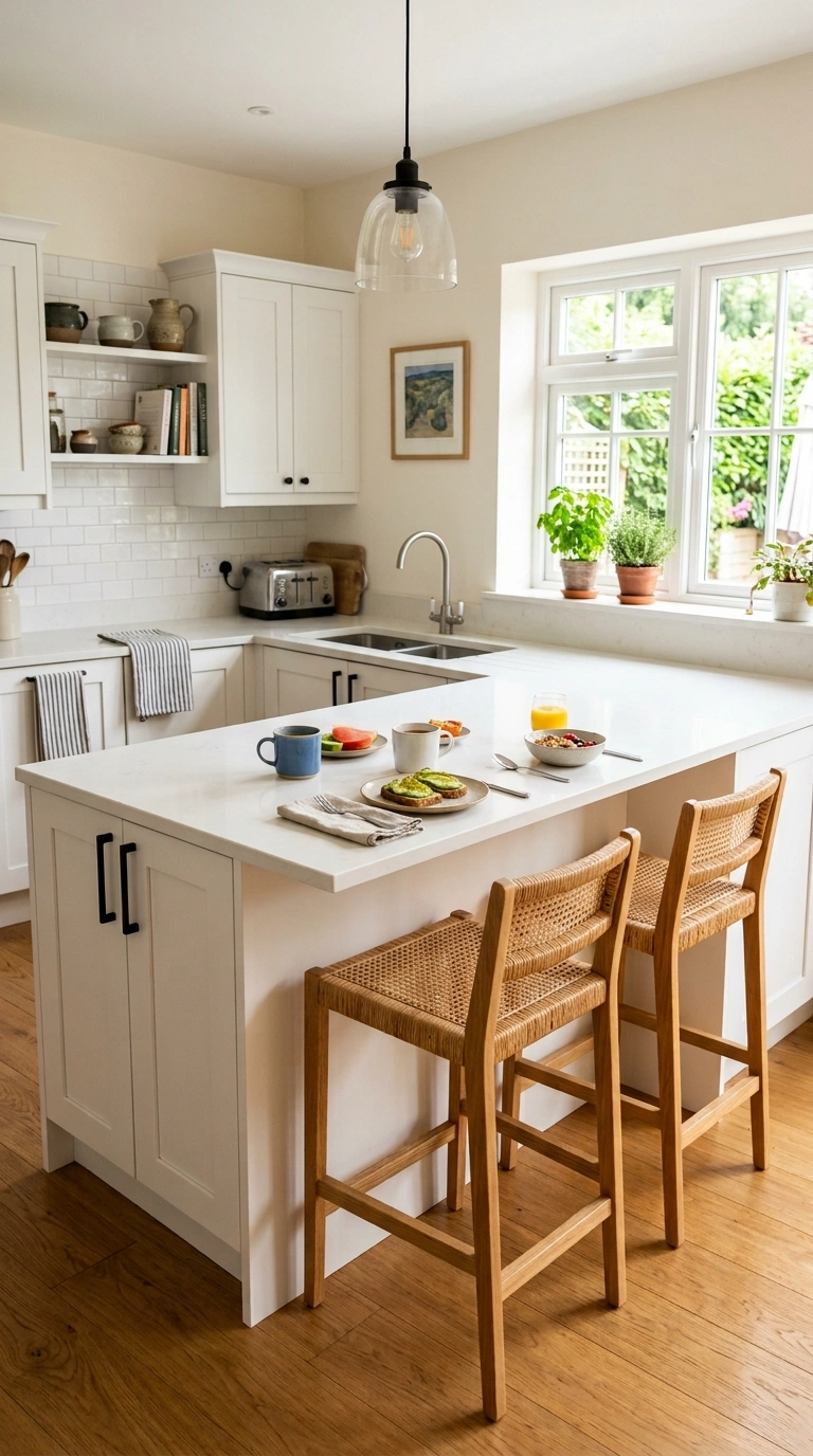 019 Breakfast Bar Corner A kitchen peninsula