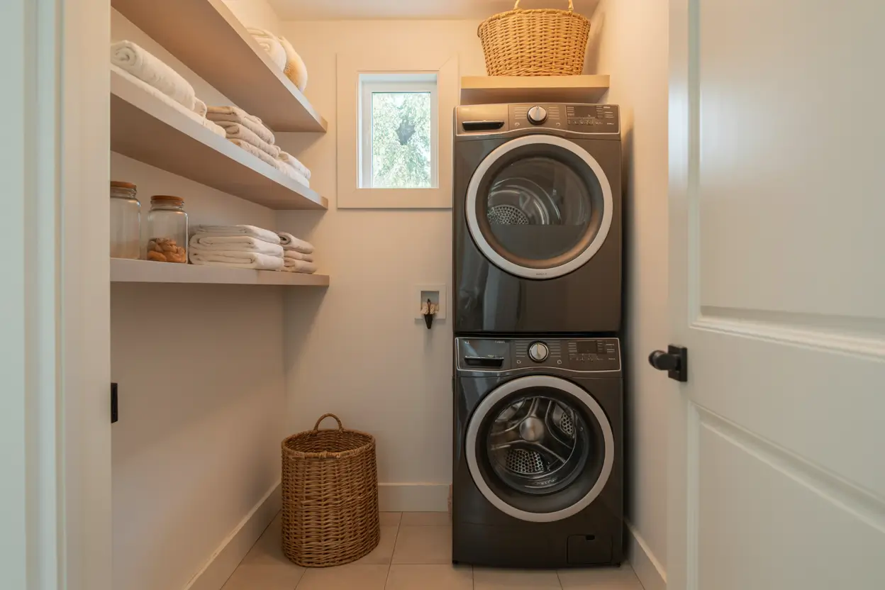 Narrow Laundry Room Ideas for Small Homes and Tight Layouts