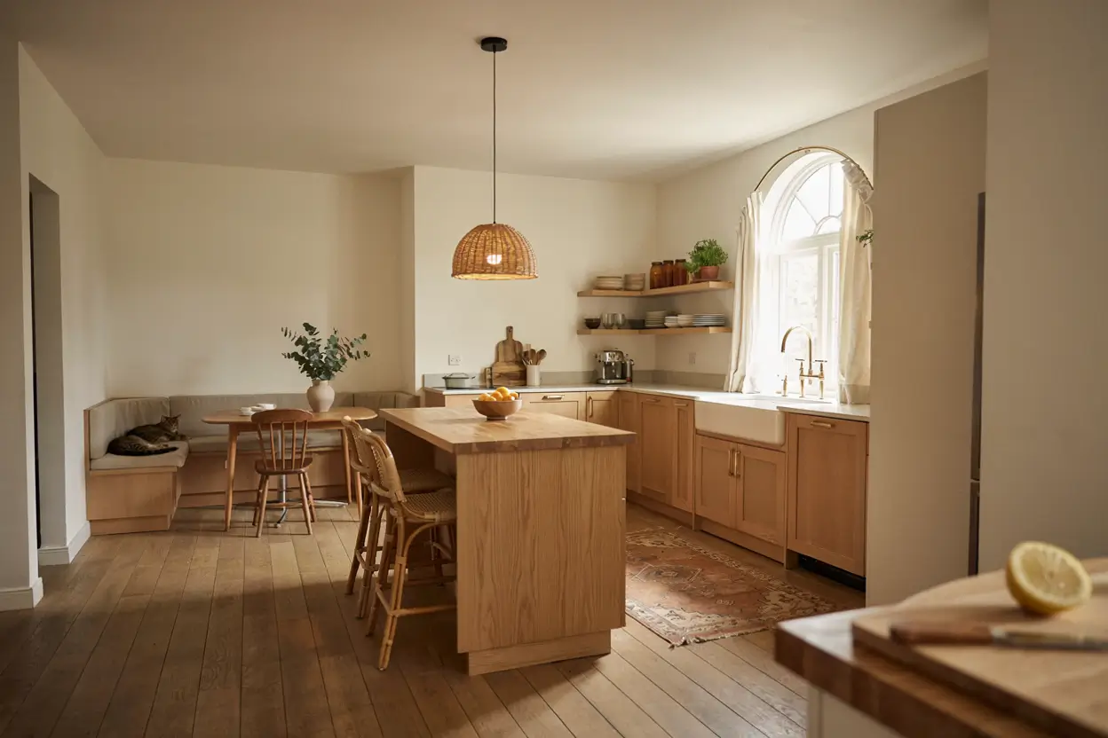 19 Warm and Simple Kitchen Ideas