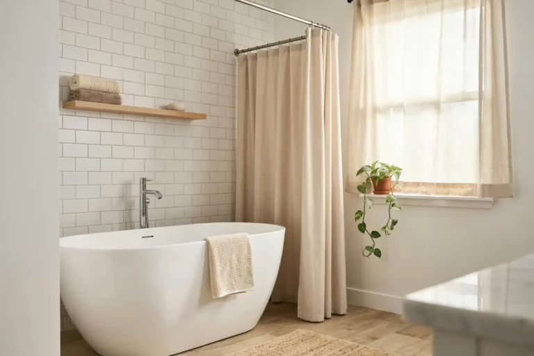 Bathroom Curtain Ideas That Add Style and Privacy
